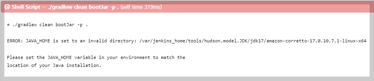 JDK error