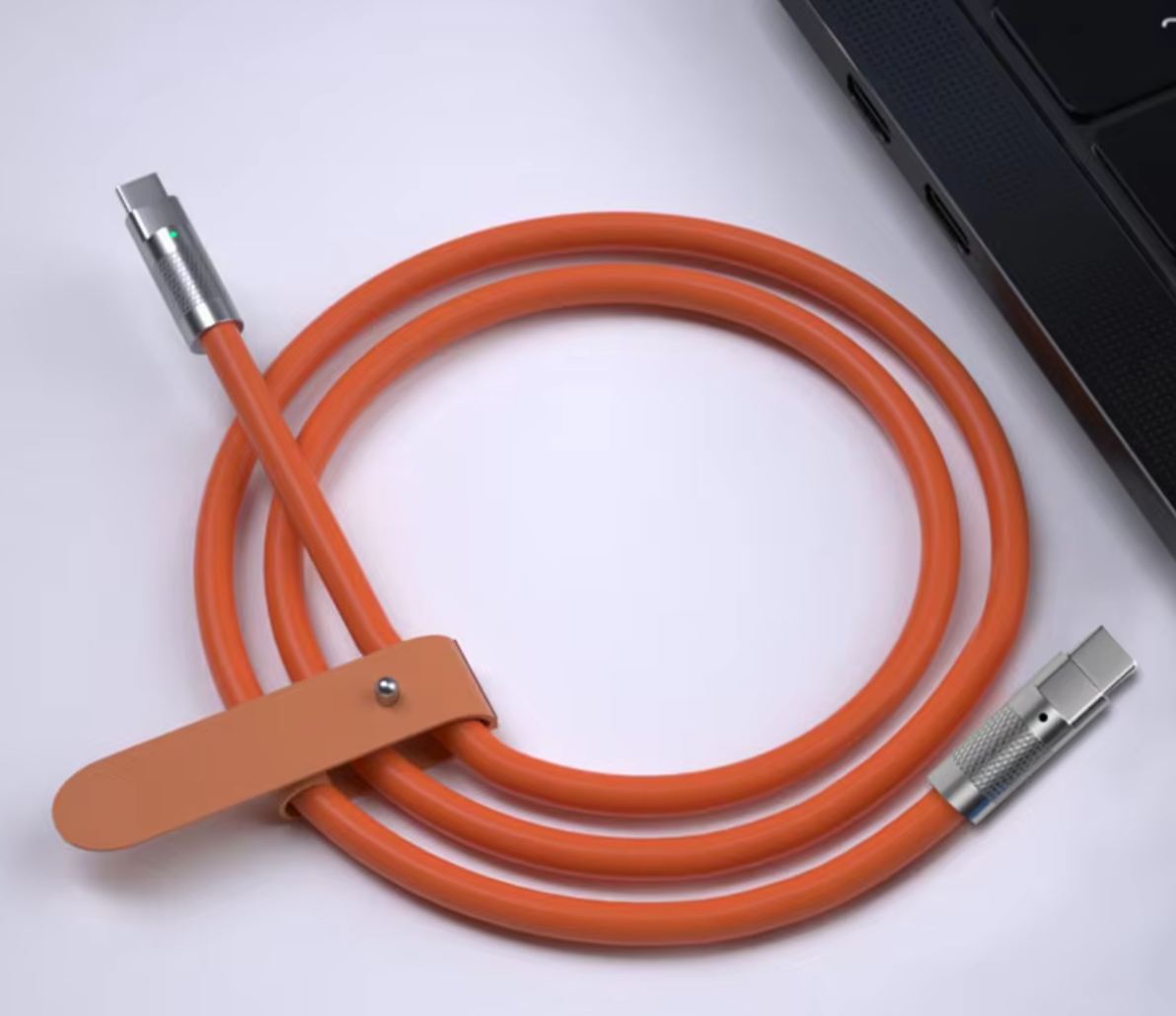 초고속 충전 PD C 타입 액체 실리콘 케이블 리뷰: 고속 충전의 새로운 기준! 2 img