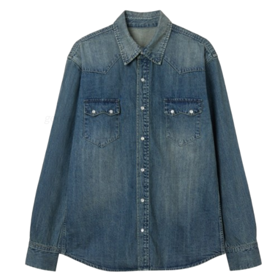 SAVAGE Denim Western Shirt