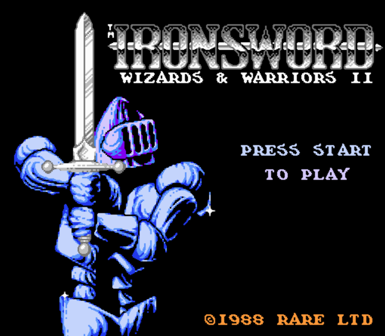  NES ROMS - IronSword Wizards & Warriors II (EUROPE / 유럽판 롬파일 다운로드)