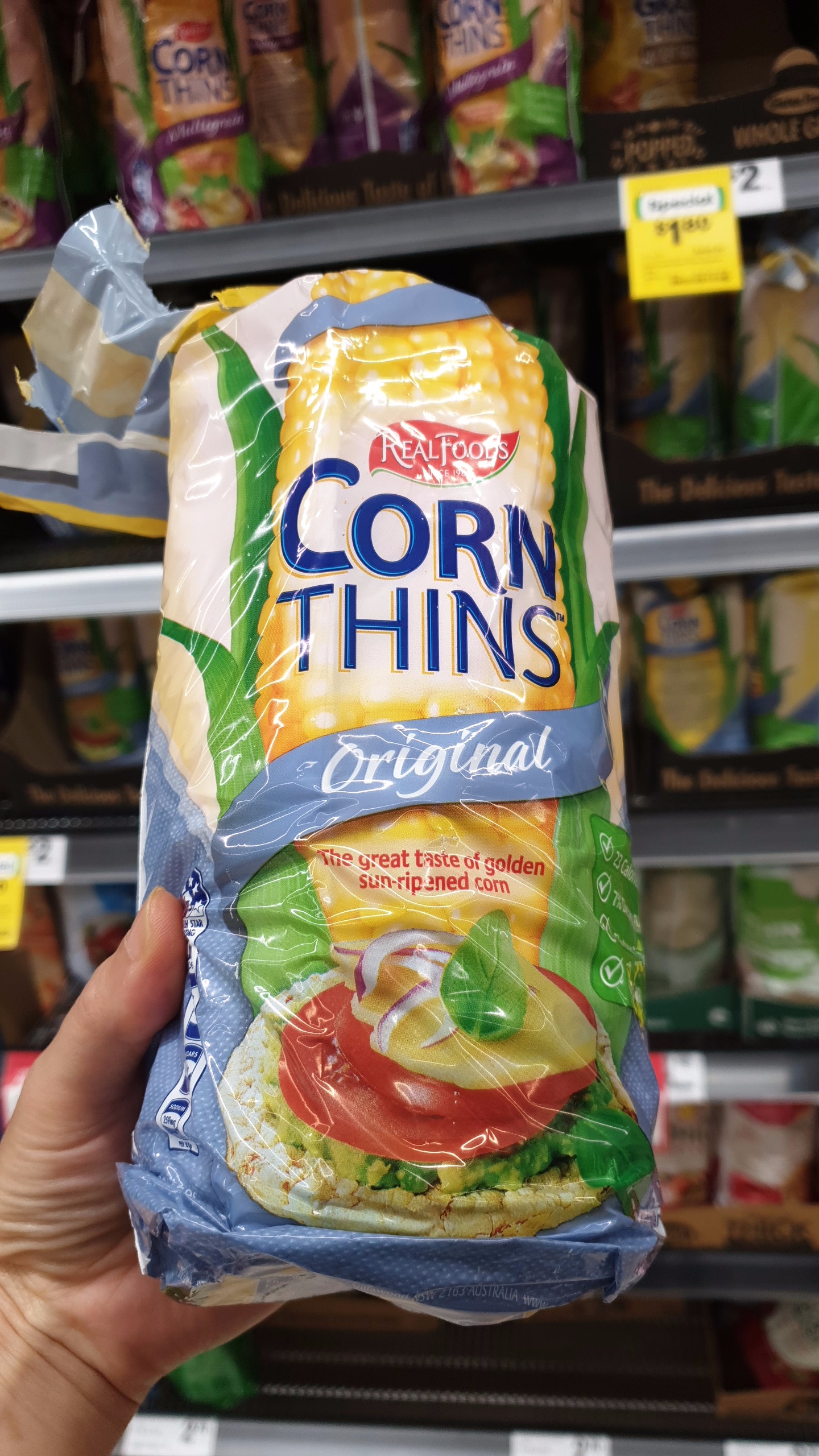  corn thins로 간식 만들어 먹기