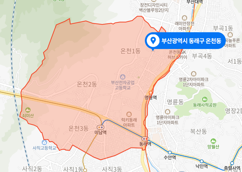  부산 동래구 온천동 만덕 2 터널 오토바이 음주운전 가로등 충돌사고 (2021년 2월 27일)