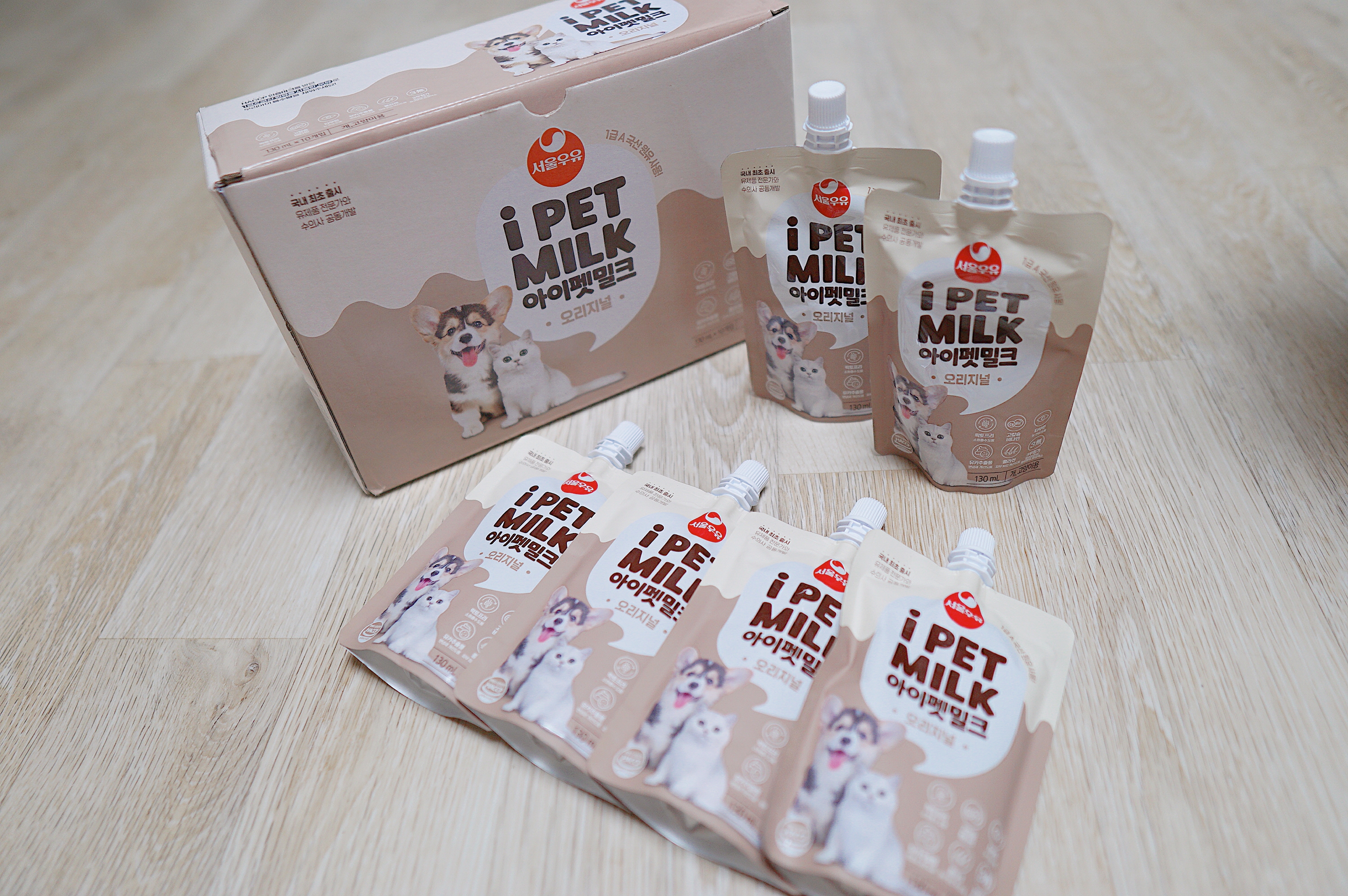  서울우유 아이펫밀크 180ml 10개입 반려동물 우유 / 송대장