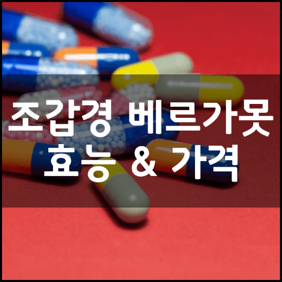 조갑경-베르가못-폴리페놀-효능-성분-가격