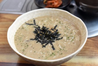 손칼국수 들깨칼국수
