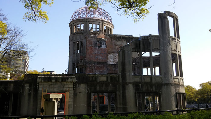 히로시마-원폭-돔의-사진