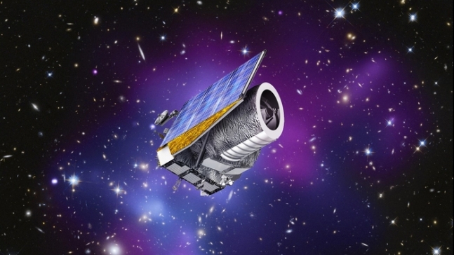 7월 1일 발사 예정인 우주 망원경 &#39;유클리드&#39; 상상도. 사진=유럽우주국(ESA)