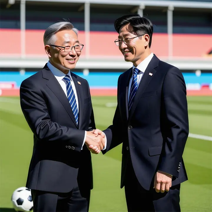 축구협회 허정무 감독이 회장될 가능성