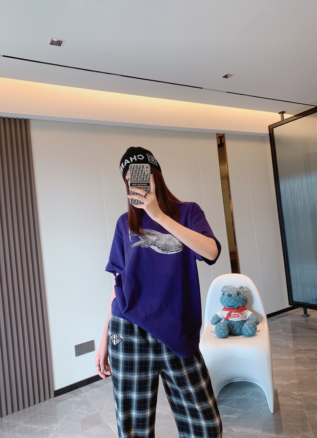  [BALENCIAGA] 발렌시아가 투모로우 월드 웨일 프린트 반팔 티셔츠 (2 COLOR)