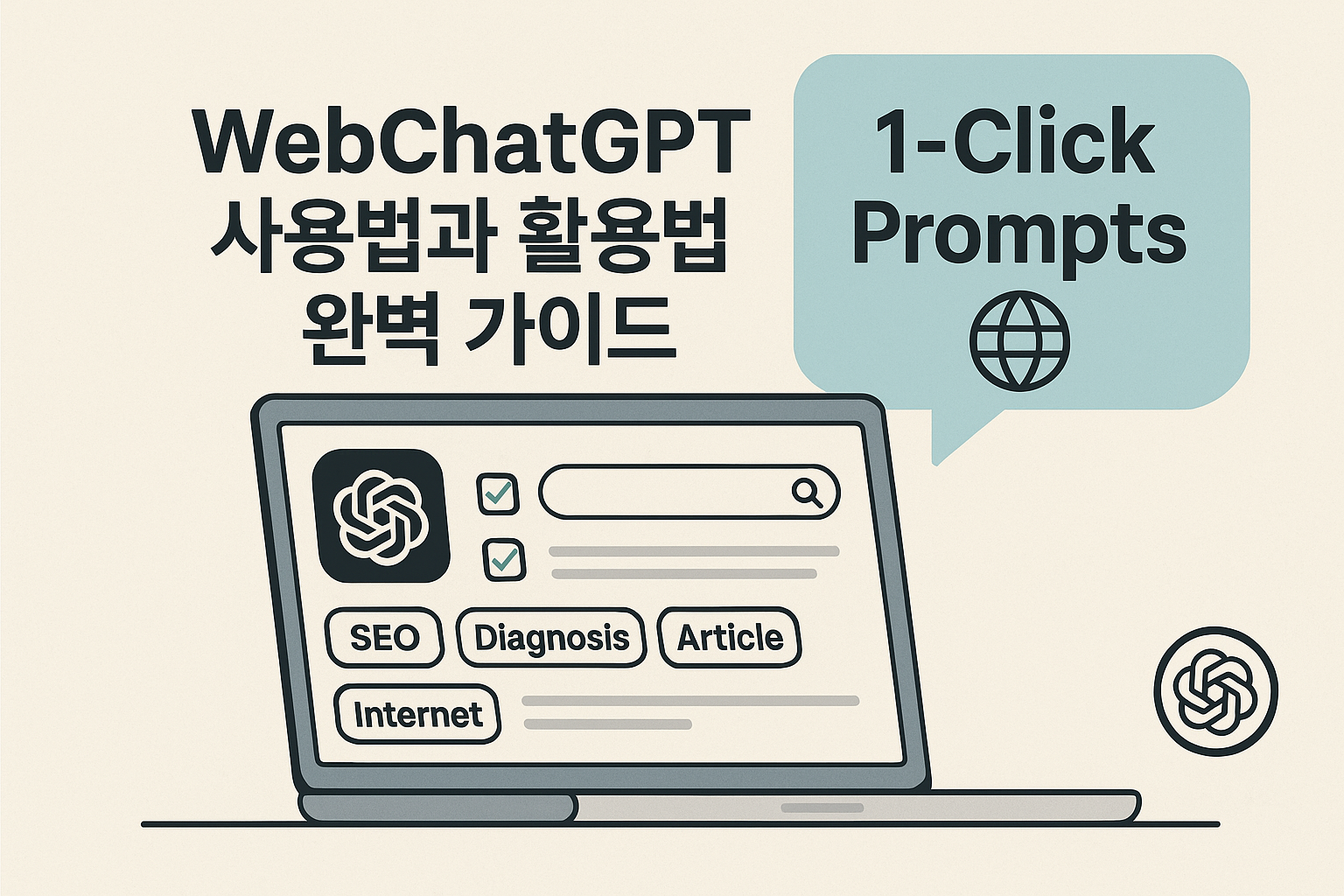 WebChatGPT 사용법과 활용법