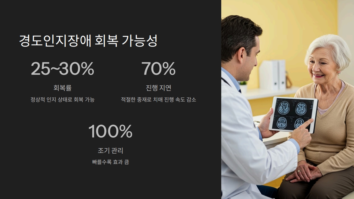 경도인지장애 회복
