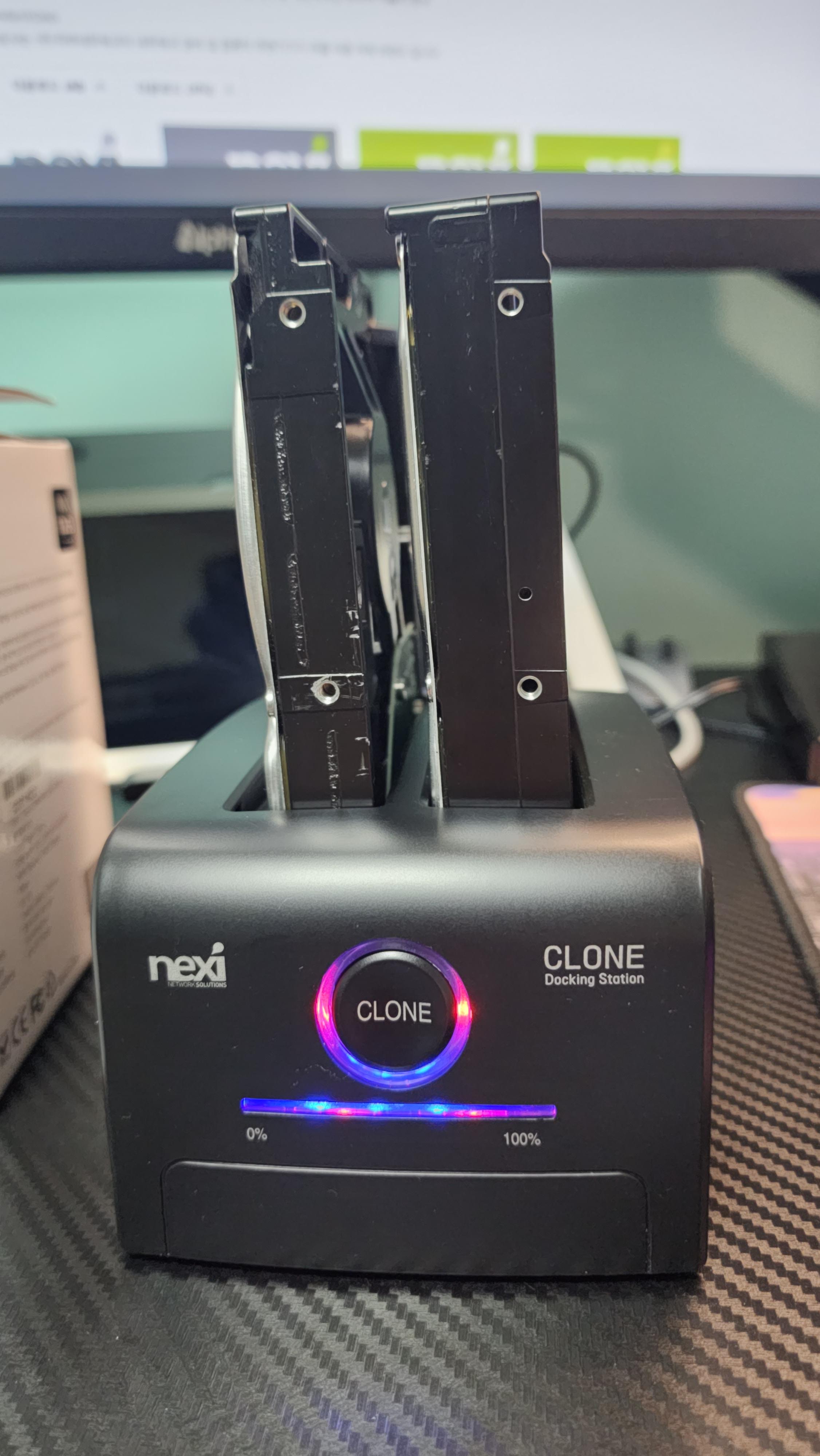 넥시 NX1263 CLONE 모드 진행