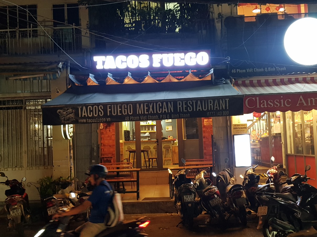 호치민 맛집 멕시칸 식당 Tacos Fuego - 타코 맛집
