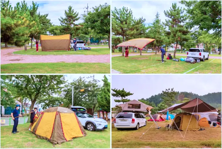 대천해수욕장 스카이바이크 무창포 오토캠핑장 캠핑 여행 정보 충남 보령 캠핑장