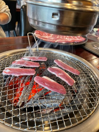 숯불 오리구이