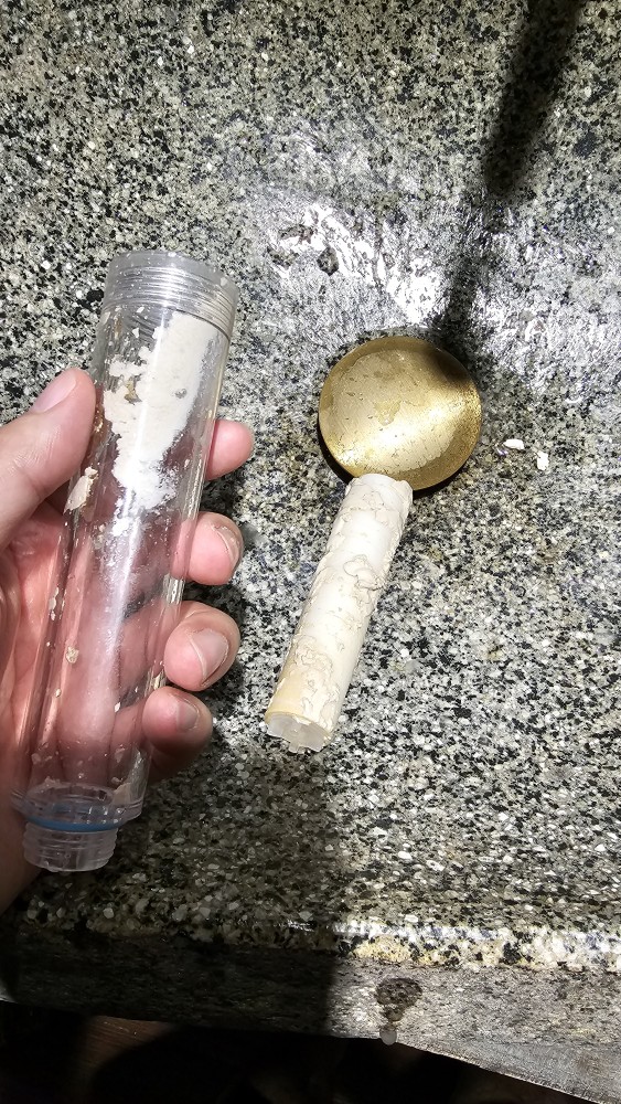 샤워기필터 충격주의