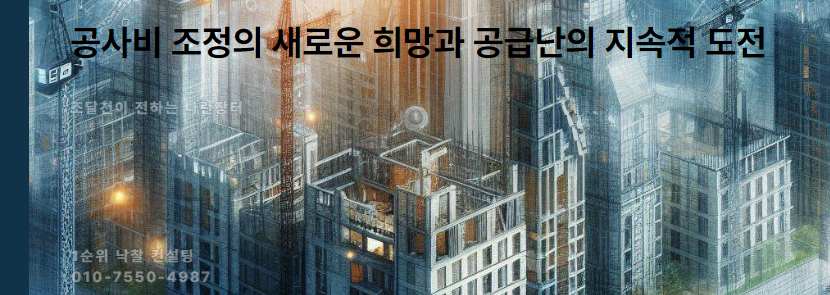  건설 비용 상승과 정책 변화: 공급난 해결을 위한 전략적 조정
