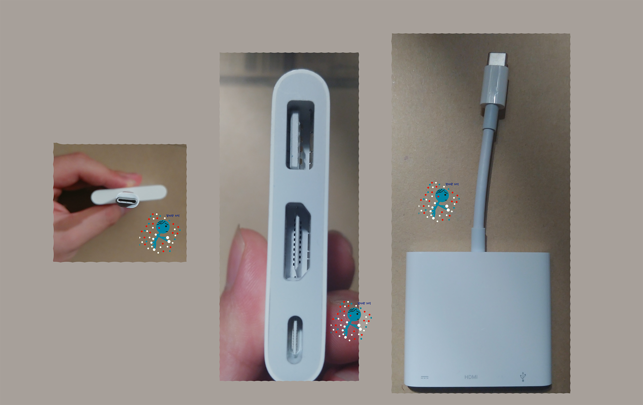 USB-C to Digital AV Multiport Adapter 형태