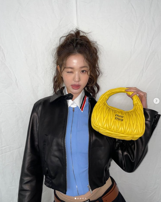  MZ세대 모태 센터 장원영, '미우미우' 패션 모아보기