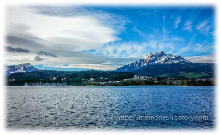 루체른 호수 (Lake Lucerne) 유람선 여행&amp;#44; 스위스 유람선 투어 스위스여행 루체른 여행