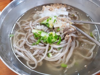 냉칼국수 달인