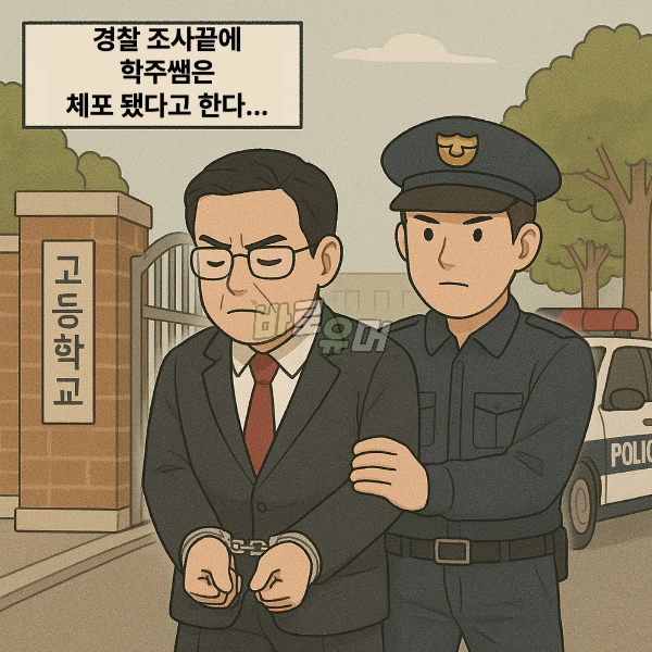 여고 탈의실에서 나온 몰카범의 충격 정체;; 6