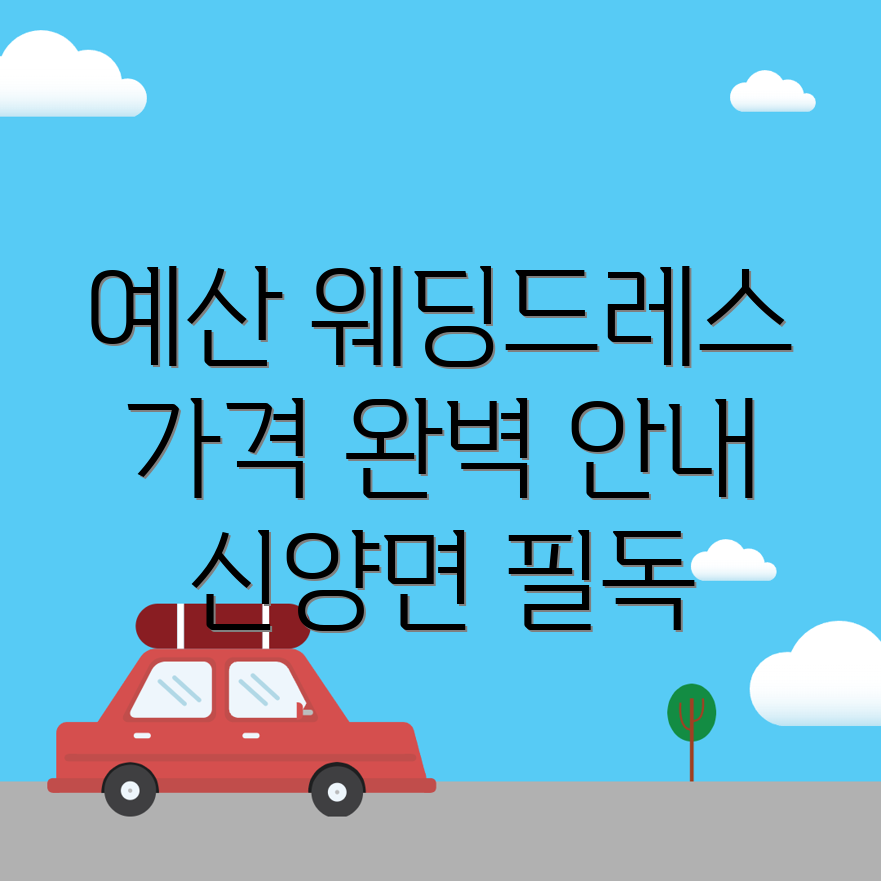 웨딩드레스 가격