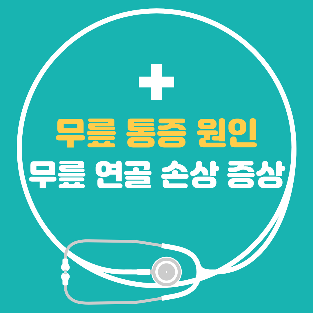  무릎통증 원인, 무릎 연골 손상 증상, 무릎관절에 좋은 운동