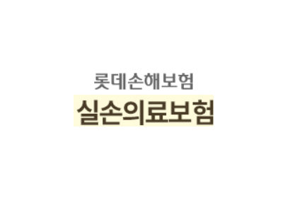 롯데손해보험 실손의료보험