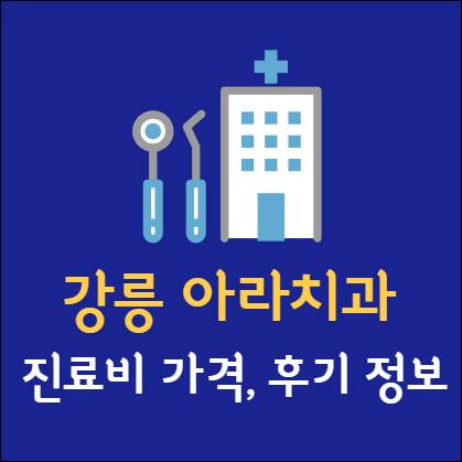 강릉 아라치과의원 진료비 후기 가격 임플란트 치아교정 사랑니 발치 충치 레진 스케일링