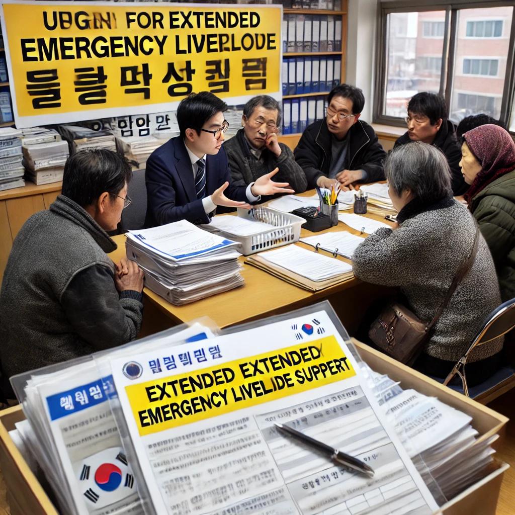 긴급생계지원금 연장 사유