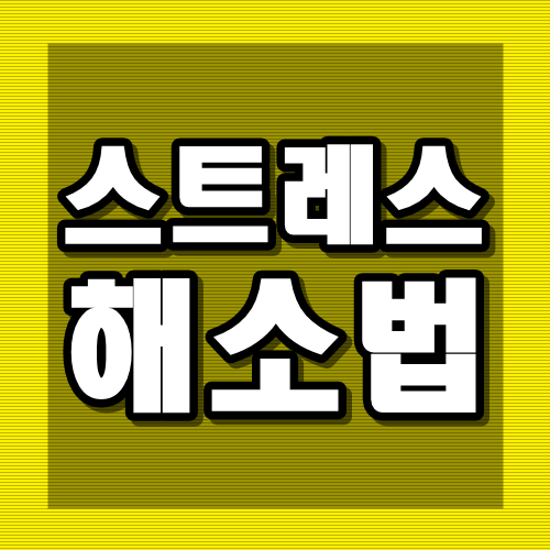  스트레스 해소법 5가지