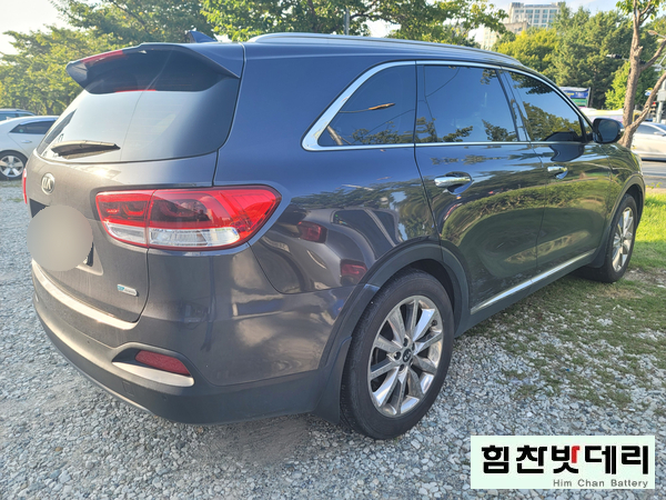  창원밧데리 올뉴 소렌토 AGM95 배터리 적용 힘찬배터리 창원 마산 진해 배터리 전문점 힘찬배터리