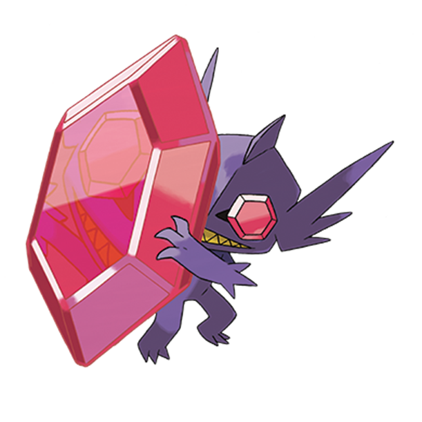  [포켓몬도감]  No. 302 메가깜까미 Sableye #302 Mega Sableye