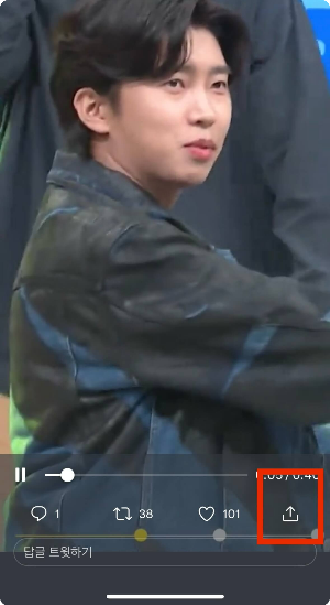 아이폰 트위터 동영상 저장하기