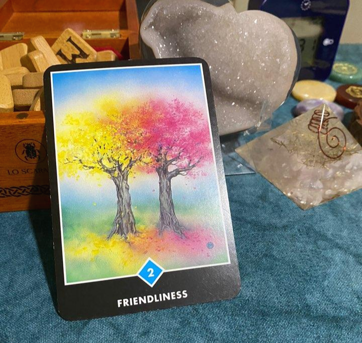  [오늘의 명상카드] 오쇼젠 물2 _ FRIENDLINESS 친밀함