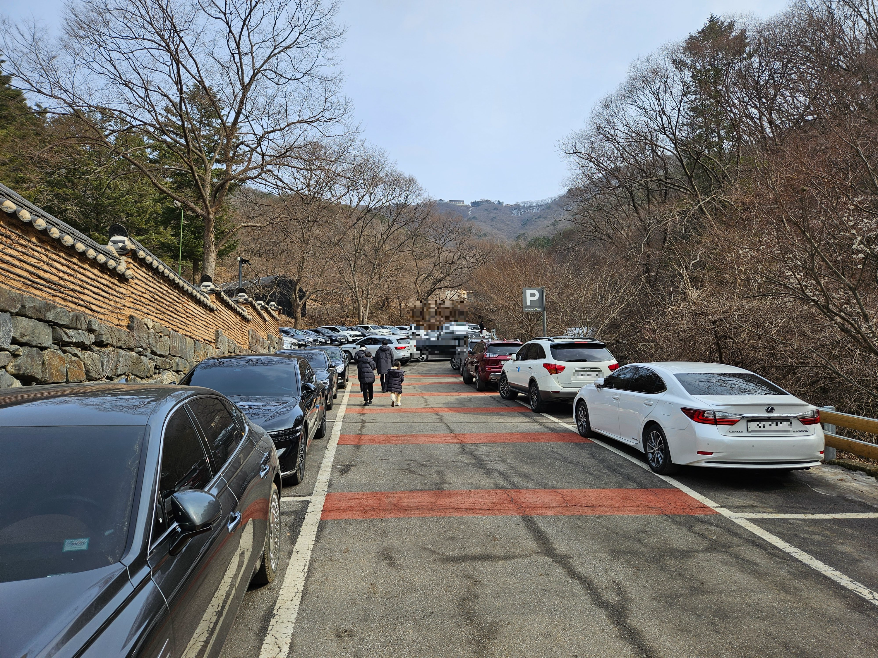 보광사 주차장
