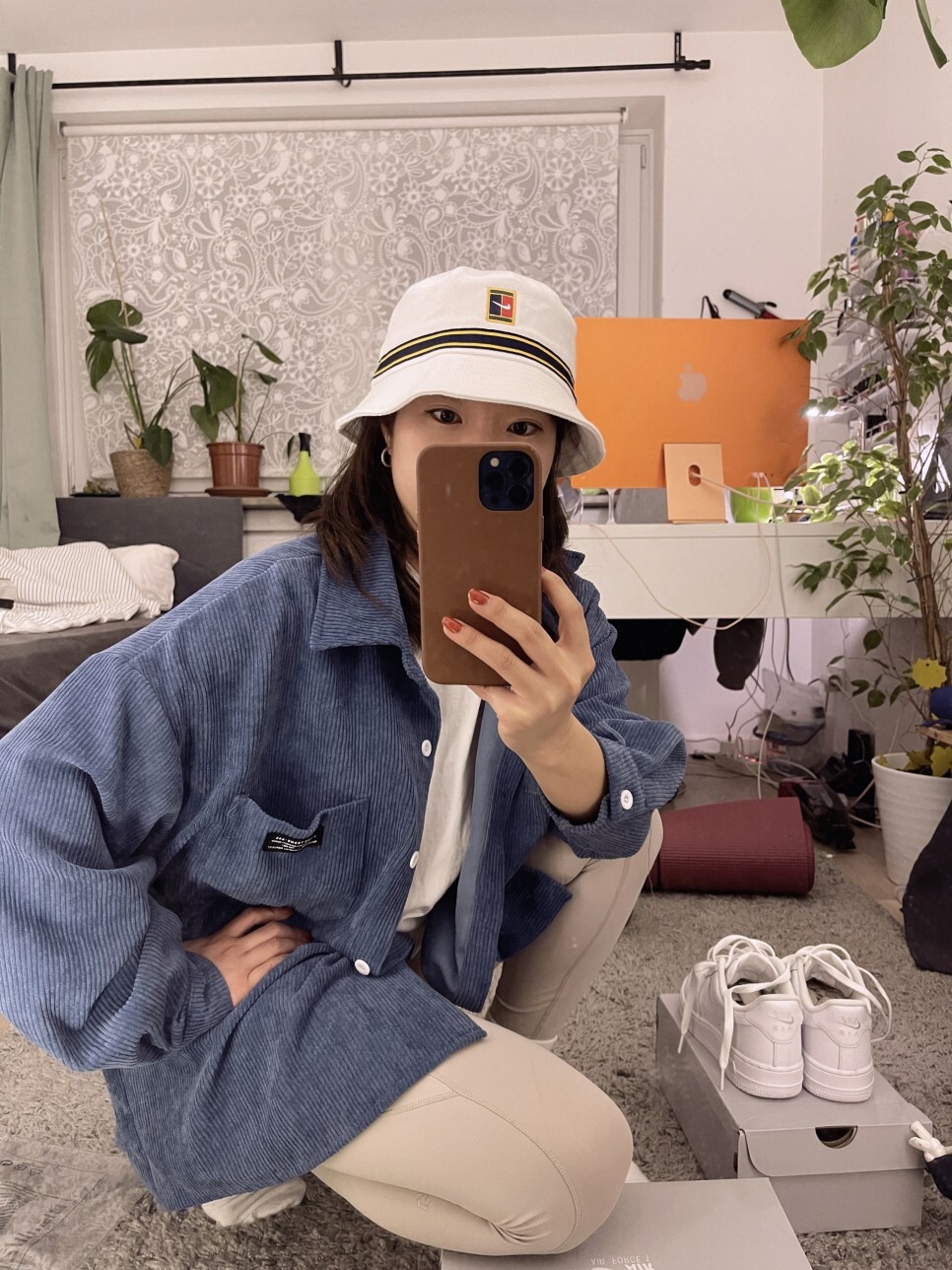  여름용 나이키 헤리티지 테니스 버킷햇 화이트 리뷰