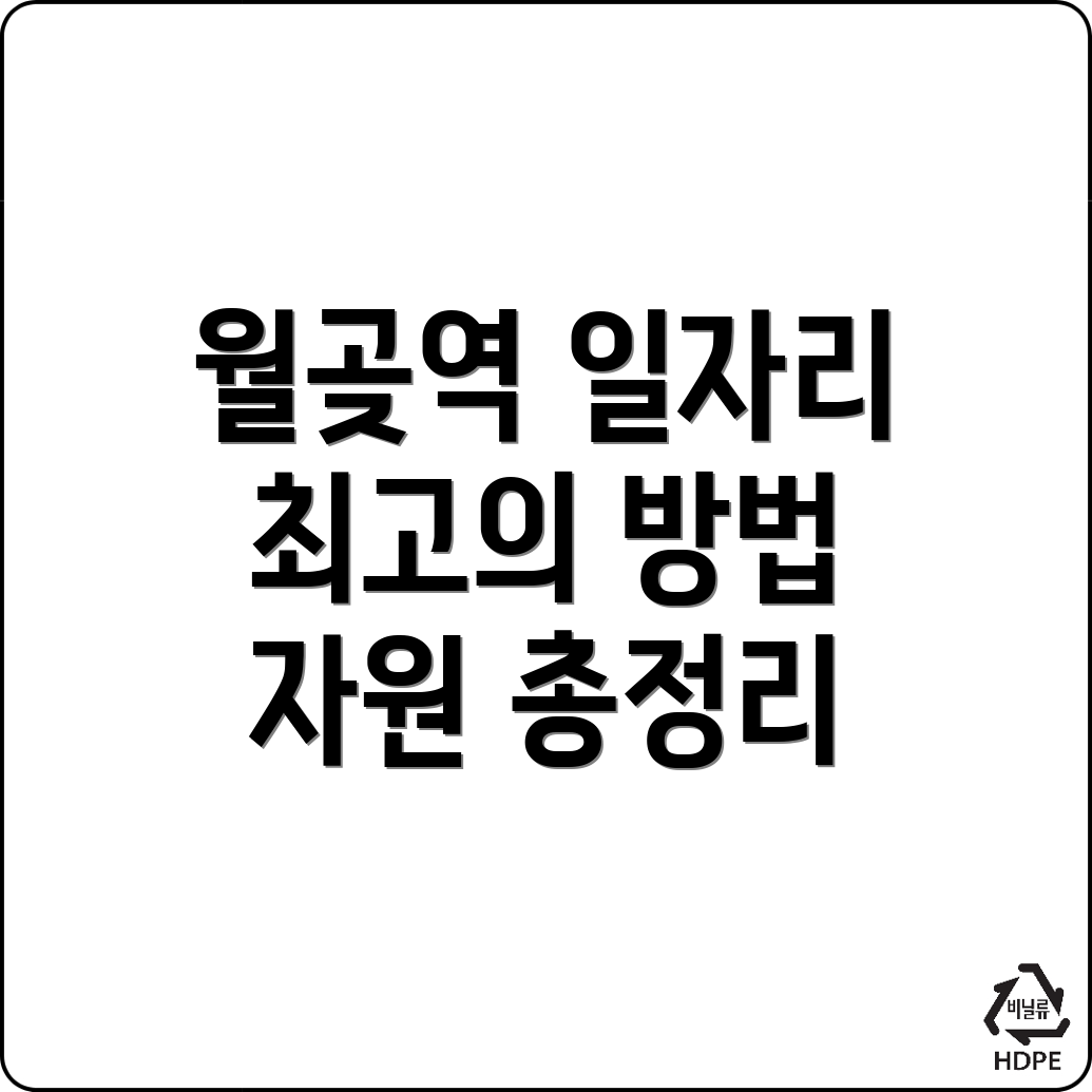 월곶역 일자리
