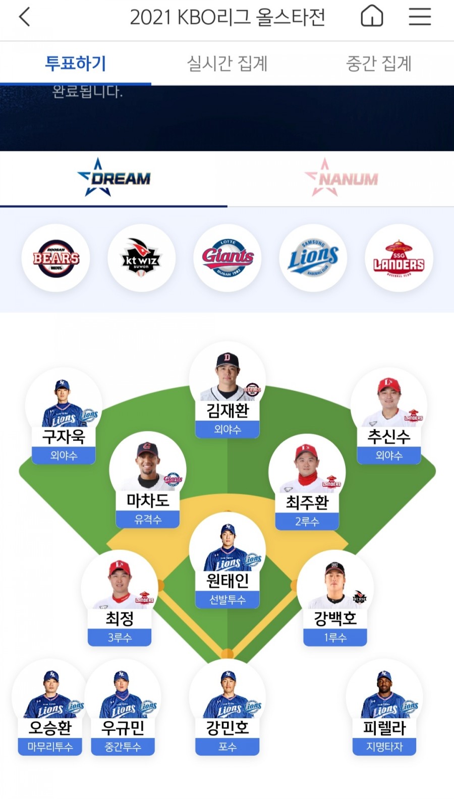 KBO홈페이지, 신한 SOL 올스타전 투표 방법) 2021 KBO올스타전 투표 시작! (KBO앱,