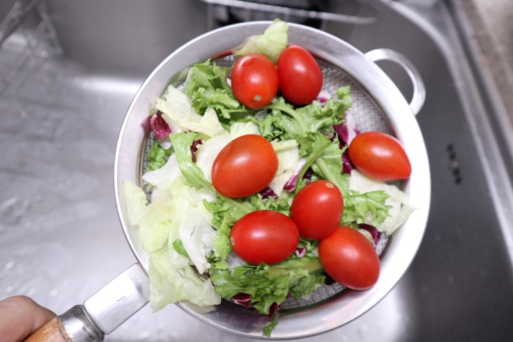 오리엔탈 드레싱 만들기 간단한 두부요리 두부샐러드 만드는 법 14