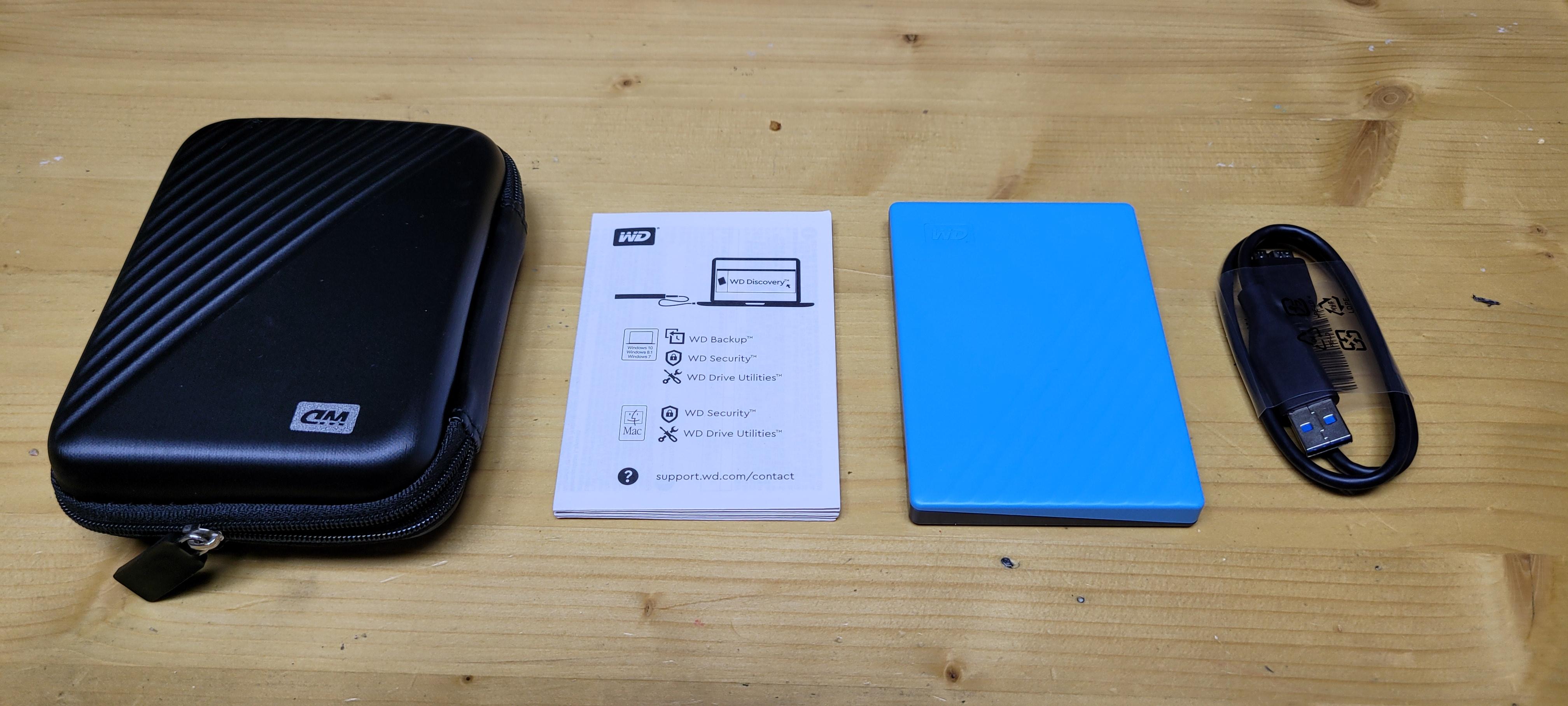  WD 외장하드 NEW MY PASSPORT 2TB 구입 후기