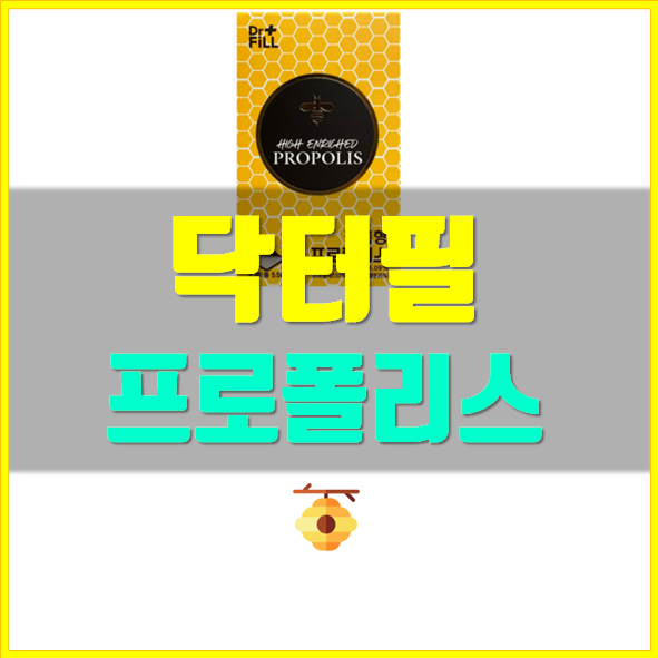  닥터필 필름형 프로폴리스 가격 후기