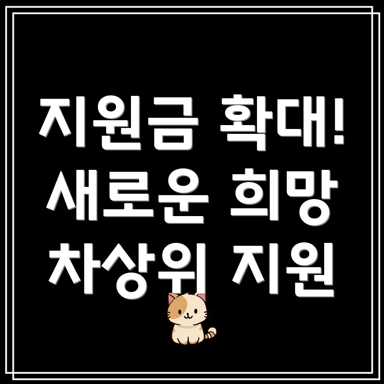 취약계층 지원금