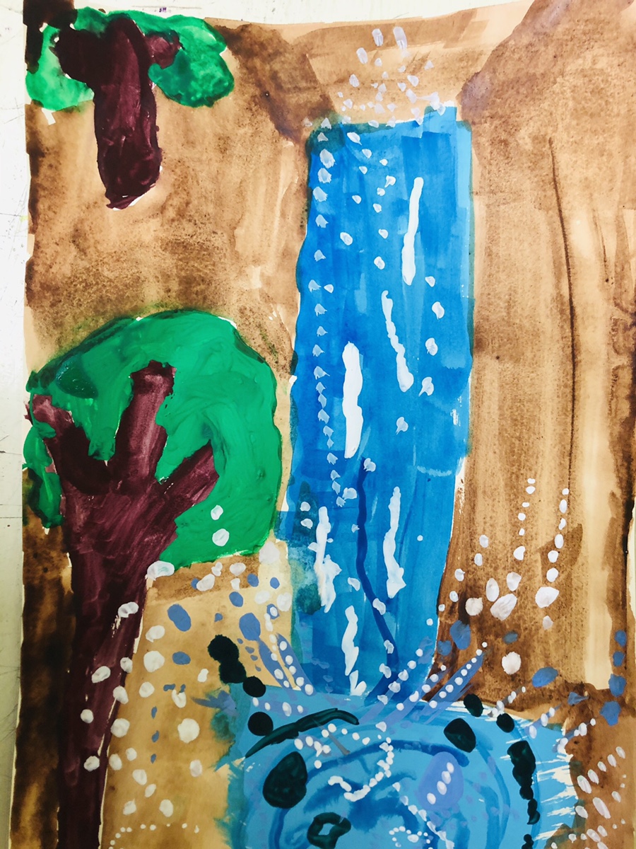 물그림 그리기 초등미술수업 3