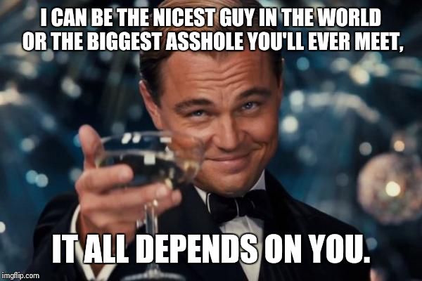  depends on + A