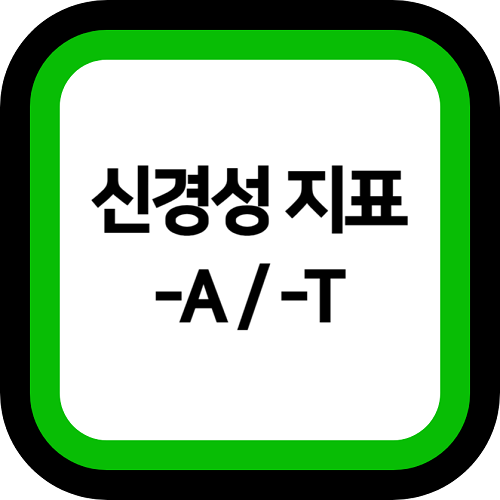 MBTI 신경성 지표 -A / -T