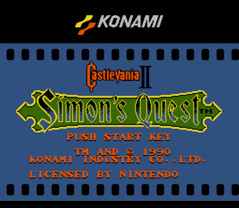  NES ROMS - Castlevania II Simon's Quest (EUROPE / 유럽판 롬파일 다운로드)
