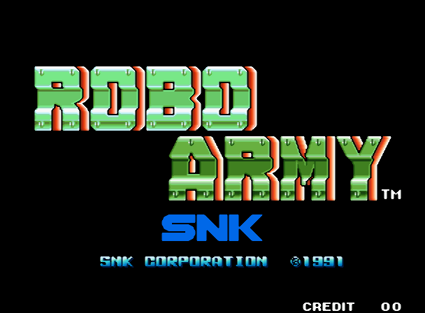  KAWAKS - 로보 아미 (Robo Army) 벨트스크롤 액션 게임 파일 다운
