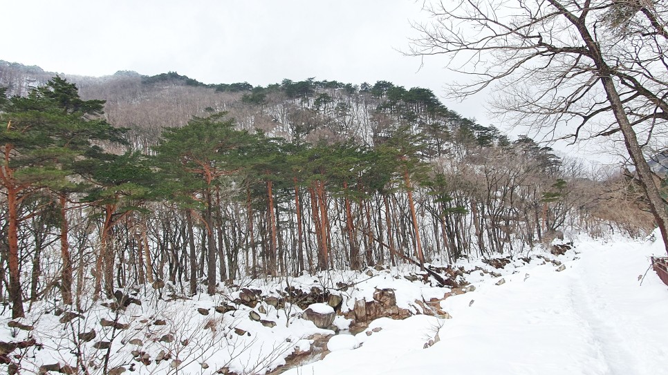 눈쌓인설악산, 10